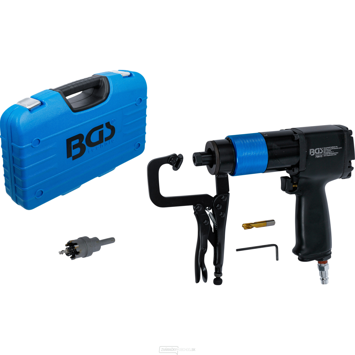 Súprava pneumatickej frézy na bodové zvary BGS 70915