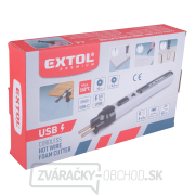 rezanie polystyrénu, odporová batéria, nabíjanie cez USB náhled