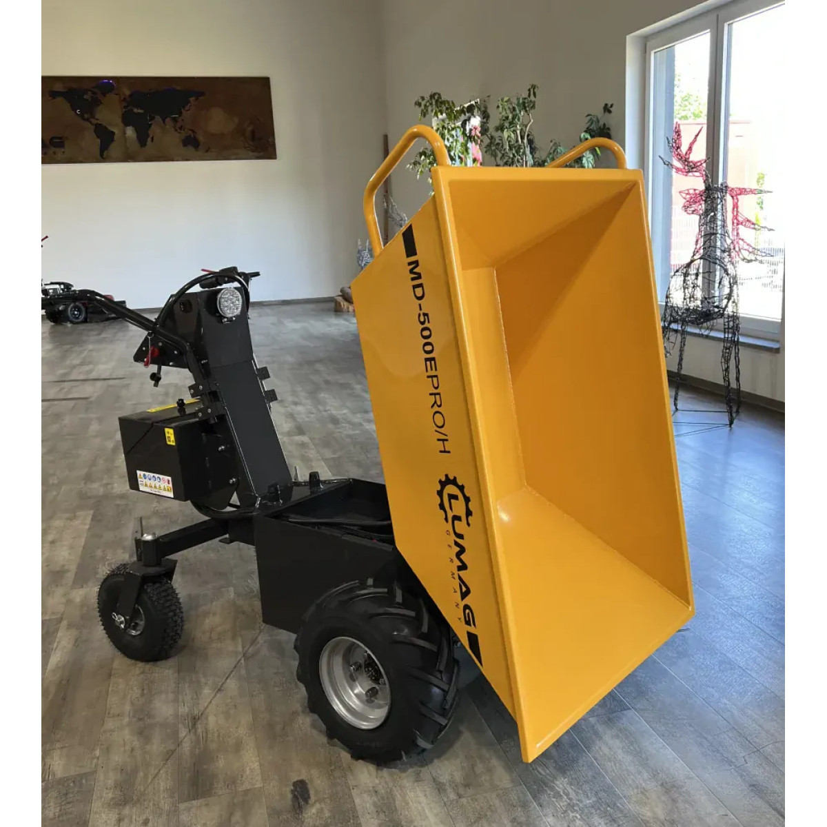 Minidumper Lumag MD500EPRO-H HYDRAULICKÉ VYKLAPENIE Náhľad