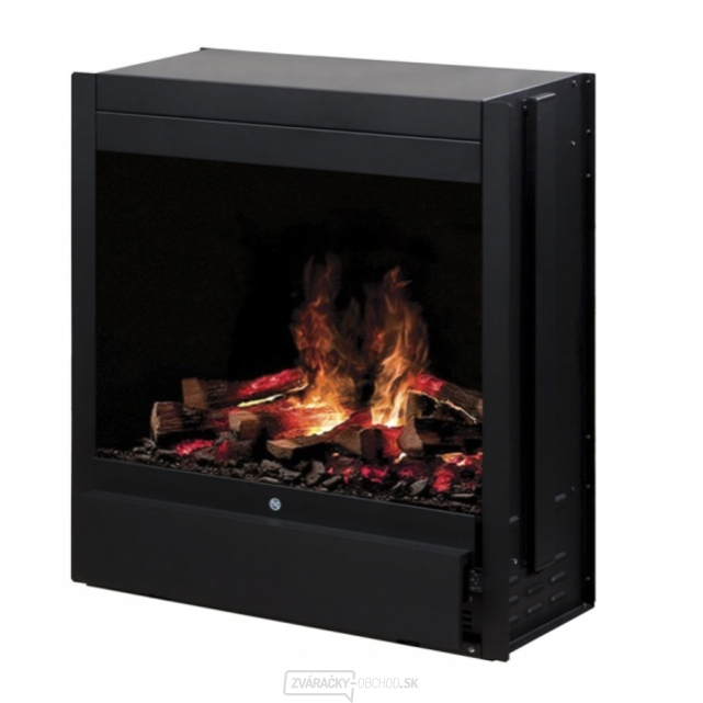Albany - štýlový elektrický krb s realistickým plameňom
