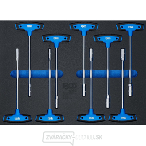 Vložka do dielenského vozíka 3/3: sada nástrčných kľúčov s T-rukoväťou BGS 4192 | 9dielna Vložka do dielenského vozíka 3/3: sada nástrčných kľúčov s T-rukoväťou BGS 4192 | 9dielna gallery main image