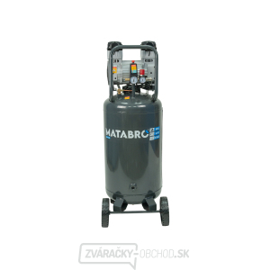 Bezolejový vertikálny kompresor 100l, 230V, 2 piesty, 3000W Matabro MB-K208 | 10 BAR Bezolejový vertikálny kompresor 100l, 230V, 2 piesty, 3000W Matabro MB-K208 | 10 BAR gallery main image