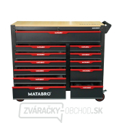 Dielenský vozík s náradím | 12 zásuviek | Červený Matabro MB-TC05 | 542 ks Dielenský vozík s náradím | 12 zásuviek | Červený Matabro MB-TC05 | 542 ks náhled