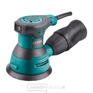 Brúska excentrická, jednoručná, 125mm, 350W Brúska excentrická, jednoručná, 125mm, 350W gallery main image
