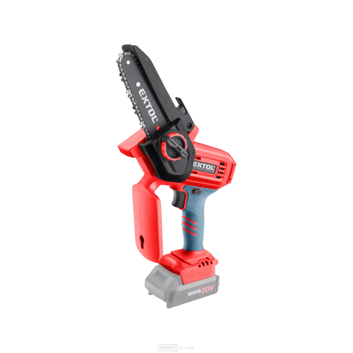 Píla reťazová aku jednoručná SHARE20V, 12cm, bez batérie a nabíjačky