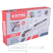 Pero tavné lepiace aku, USB nabíjanie náhled