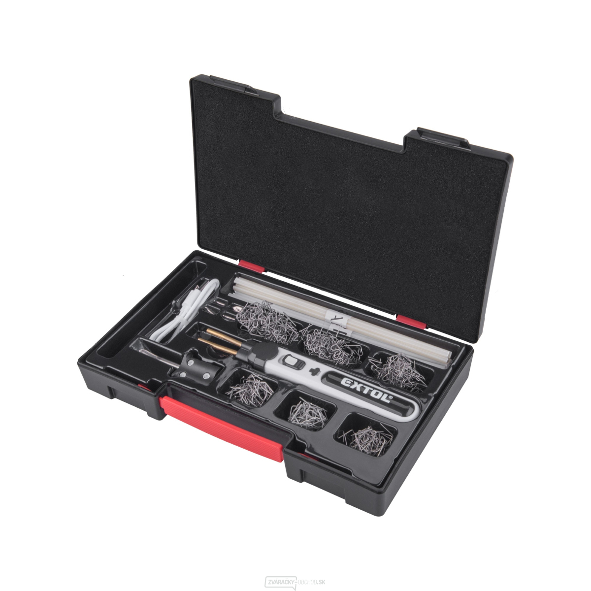 Zváračka sponkovacia na plasty aku, USB nabíjanie