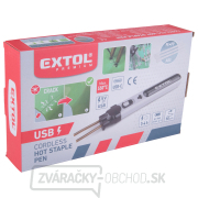 Zváračka sponkovacia na plasty aku, USB nabíjanie náhled