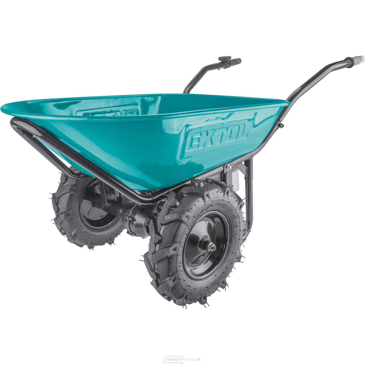 Koliesko dvojkolák s prevodovkou aku SHARE20V, 260kg, 100l, bez batérie a nabíjačky