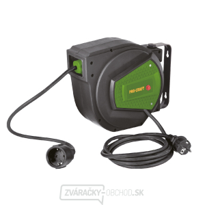 Samonavíjací predlžovací kábel, bubon Procraft EK25N | EK25N Samonavíjací predlžovací kábel, bubon Procraft EK25N | EK25N gallery main image