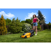 Riwall PRO RALM 3320i set akumulátorová trávna kosačka + 1x 4Ah batéria + 1x nabíjačka 20 V Náhľad