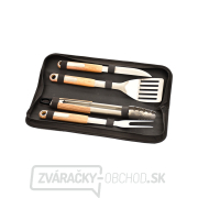 Riwall PRO RBBQ 4W SET 4-dielna prémiová nerezová sada grilovacieho náradia Náhľad