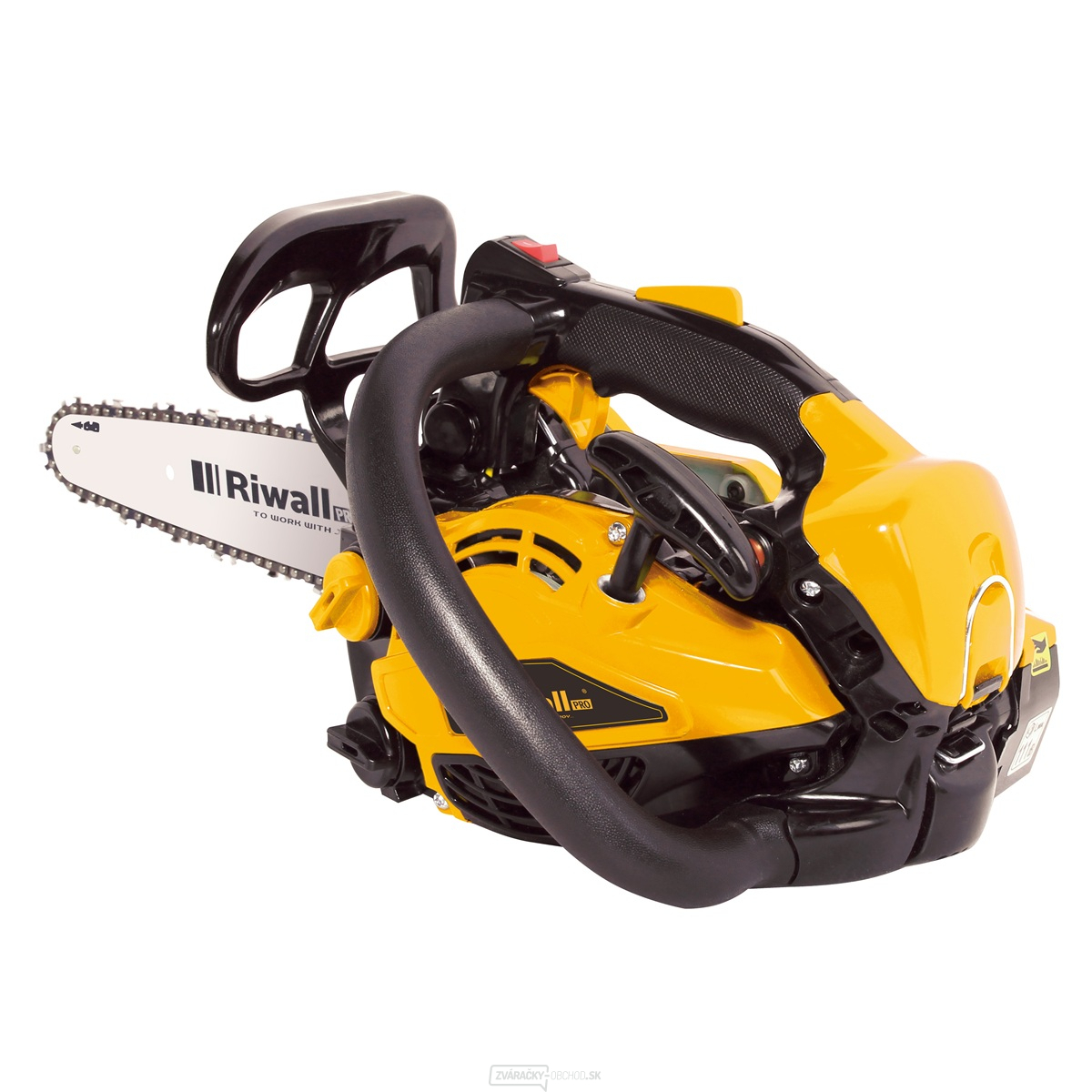 Riwall PRO RPCS 2526 jednoručná reťazová vyvetvovacia píla s benzínovým motorom 25 ccm