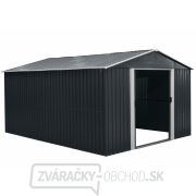 Riwall PRO RMSA 12x10 Anthracite záhradný domček kovový 3 x 3,7 m so sedlovou strechou antracit Riwall PRO RMSA 12x10 Anthracite záhradný domček kovový 3 x 3,7 m so sedlovou strechou antracit náhled