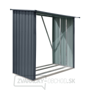Riwall PRO RMWS 3x7 Anthracite prístrešok na drevo 2 x 1,5 ms pultovou strechou antracit Náhľad