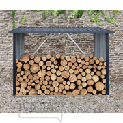 Riwall PRO RMWS 3x7 Anthracite prístrešok na drevo 2 x 1,5 ms pultovou strechou antracit náhled