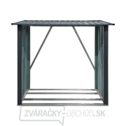 Riwall PRO RMWS 3x7 Anthracite prístrešok na drevo 2 x 1,5 ms pultovou strechou antracit Náhľad