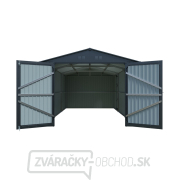 Riwall PRO RMCG 20x10 Anthracite kovová garáž 3 x 6 m so sedlovou strechou Antracit Náhľad