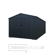 Riwall PRO RMCG 20x10 Anthracite kovová garáž 3 x 6 m so sedlovou strechou Antracit Náhľad