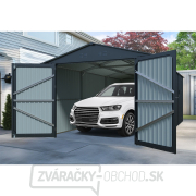 Riwall PRO RMCG 20x10 Anthracite kovová garáž 3 x 6 m so sedlovou strechou Antracit gallery main image