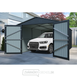 Riwall PRO RMCG 20x10 Anthracite kovová garáž 3 x 6 m so sedlovou strechou Antracit gallery main image