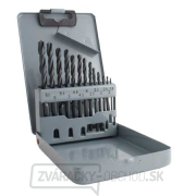 Súprava vrtákov HSS 13 ks (1,5-6,5mm), plechový box Súprava vrtákov HSS 13 ks (1,5-6,5mm), plechový box gallery main image