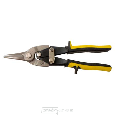 Nožnice na plech žlté - priame