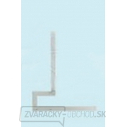 Uholník prírubový KINEX, hrúbka 30x5mm, dĺžka 400x400/65x115 mm gallery main image