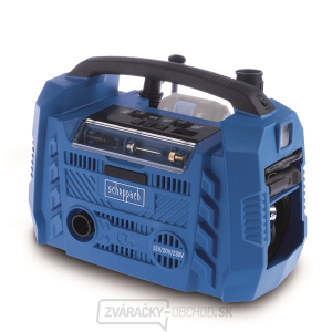 Scheppach Air Force 6 Hybridný kompresor (20 V AC, 12 V, 230 V) Scheppach Air Force 6 Hybridný kompresor (20 V AC, 12 V, 230 V) gallery main image
