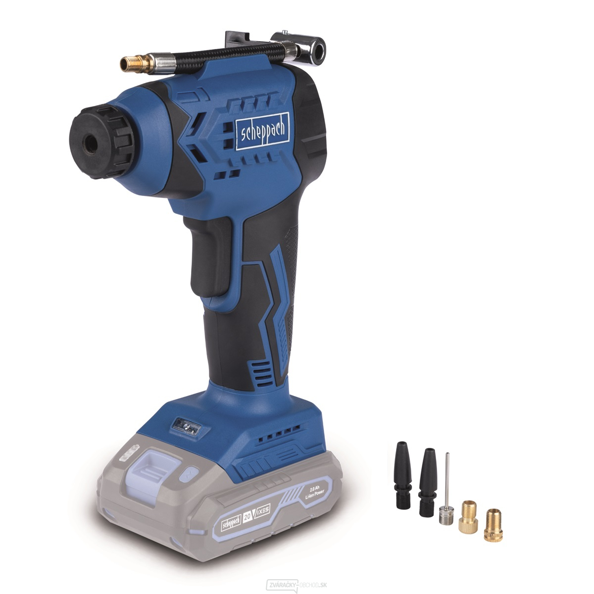 Scheppach C-AC20-X 20 V aku kompresor (bez batérie a nabíjačky)