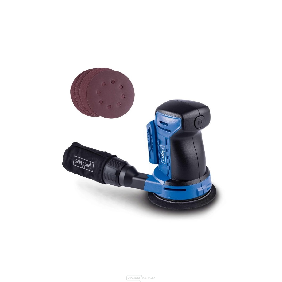 Scheppach C-OBS125-X 20 V aku excentrická brúska (bez batérie a nabíjačky)