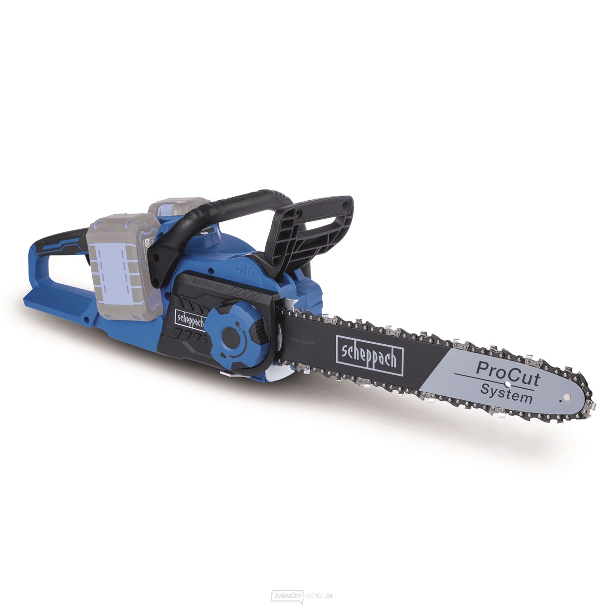 Scheppach BC-CS355DUO-X 20 V aku reťazová píla (bez batérie a nabíjačky)