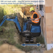 Scheppach EXC 815 - Minibagr náhled