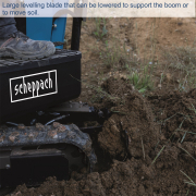 Scheppach EXC 815 - Minibagr náhled