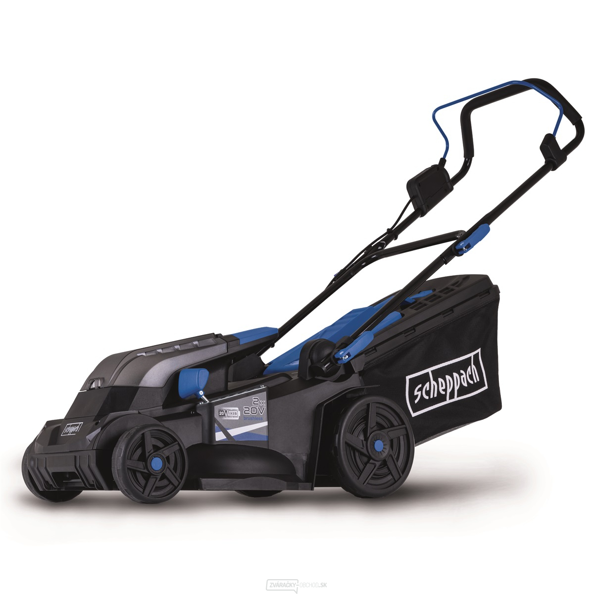 Scheppach BC-MP380-X aku 20 V kosačka 4v1 s bezuhlíkovým motorom (bez batérie a nabíjačky)