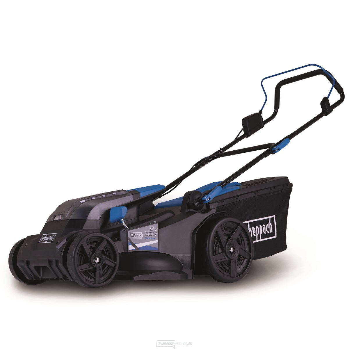 Scheppach BC-MP430-X aku 20 V kosačka 4v1 s bezuhlíkovým motorom (bez batérie a nabíjačky)