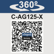 Scheppach C-AG125-X aku 20 V uhlová brúska (bez batérie a nabíjačky) náhled