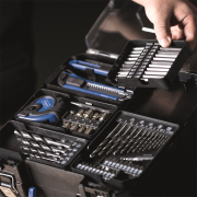 Scheppach C-DTB74/1-X aku 20 V set vŕtacieho skrutkovača a príslušenstva Náhľad