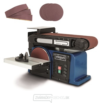 Scheppach BTS 900 multifunkčná pásová a čelná brúska