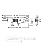 Pneumatický ihlový odhrdzovač HAZET 9035M-6 Náhľad