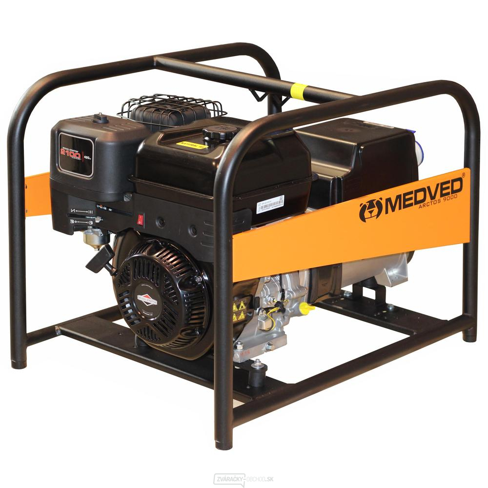 Elektrický generátor ARCTOS 9000 B CCL MAZooJ nádrž 20l, zvýšený rám čierna