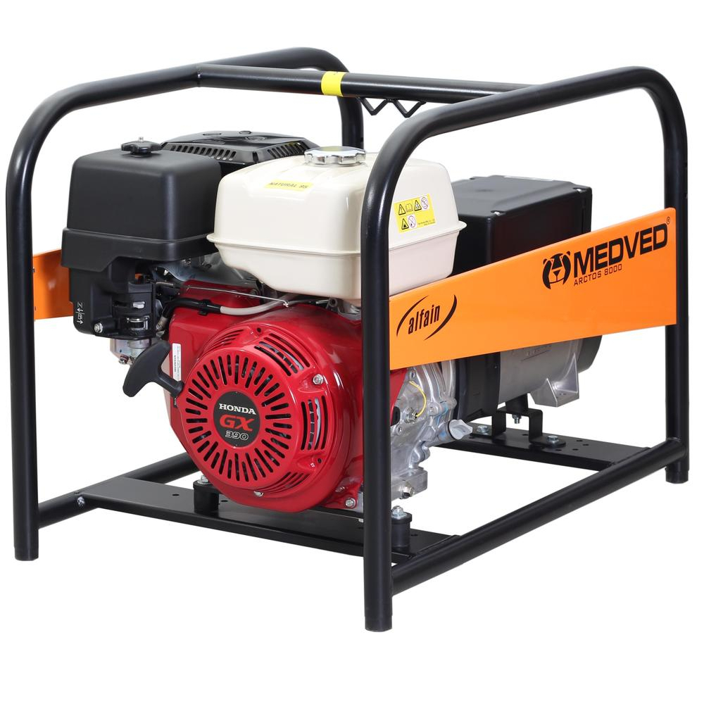 Elektrická elektráreň ARCTOS 9000 H AVR oAZSAo (motor iGX 390), 21l nádrž, zvýšený rám