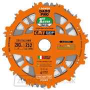 CMT Sada drážkovacích kotúčov DADO PRO - D203x6,2-20 d30 Z12 HW CMT Sada drážkovacích kotúčov DADO PRO - D203x6,2-20 d30 Z12 HW gallery main image