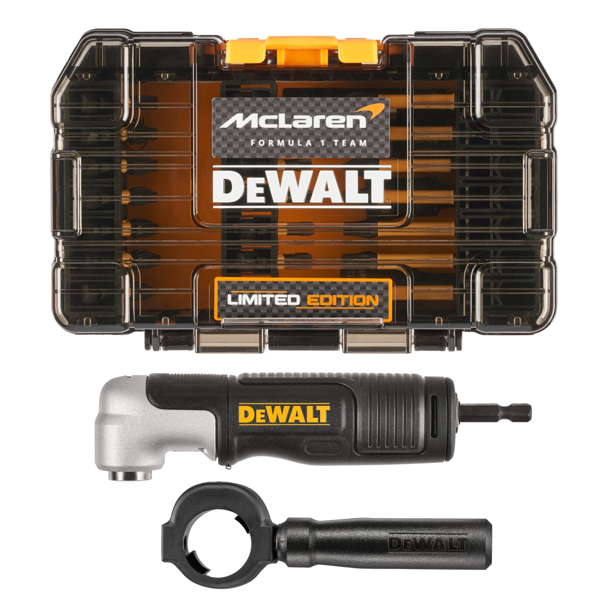 DeWalt McLaren 33 dielna sada príslušenstva + pravouhlý nadstavec DT70782 DT70782