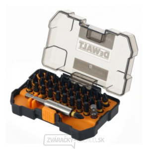 Dewalt McLaren 32dielna sada príslušenstva FLEXTORQ so štandardným držiakom bitov DT70901T Dewalt McLaren 32dielna sada príslušenstva FLEXTORQ so štandardným držiakom bitov DT70901T gallery main image