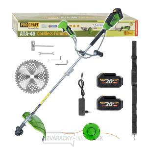 Aku krovinorez obojručná rukoväť (riadidlá) Procraft ATA-40C | ATA-40C Aku krovinorez obojručná rukoväť (riadidlá) Procraft ATA-40C | ATA-40C gallery main image