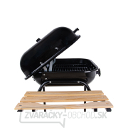 Gril na drevené uhlie s krytom a nastavením roštu - rošt 40x40cm (1) náhled