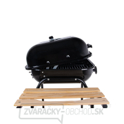 Gril na drevené uhlie s krytom a nastavením roštu - rošt 40x40cm (1) náhled