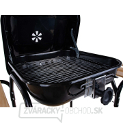 Gril na drevené uhlie s krytom a nastavením roštu - rošt 40x40cm (1) náhled