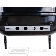 Gril na drevené uhlie s krytom a nastavením roštu - rošt 40x40cm (1) náhled